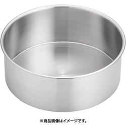 SA18-8総絞りチーズケーキ用デコ共底 深型 18cm WDK02018