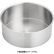 SA18-8総絞りチーズケーキ用デコ共底 深型 18cm WDK02018