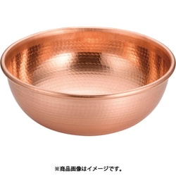 SA銅打出さわり鍋 手無・スズメッキなし 33cm WSW01033