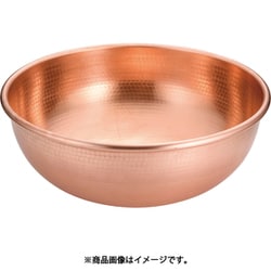 SA銅打出さわり鍋 手無・スズメッキなし 42cm WSW01042