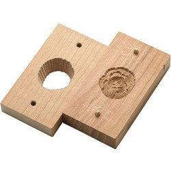 手彫物相型(上生菓子用) ボタン WBT29