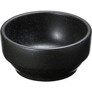 スタッキングビビンバ 黒石目調 14cm 326-0135 QBB0501