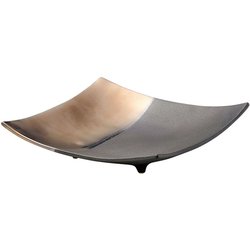 奏 スクエアプレート ゴールドブラック 26cm RSU0502