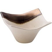 奏 角小鉢 ゴールドホワイト 11cm RSU1001