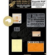 HGW132043 [1/32スケール 第一次大戦飛行機用エッチングパーツ ソッピースPup用スーパーディティールセット（ウィングナットウィングス用）]