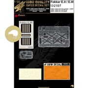 HGW132107 [1/32スケール 第一次大戦飛行機用エッチングパーツ フォッカーE.II/E.III用スーパーディティールセット（ウィングナットウィングス用）]