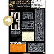 HGW132112 [1/32スケール 第一次大戦飛行機用エッチングパーツ フォッカーD.VII用スーパーディティールセット（ウィングナットウィングス用）]