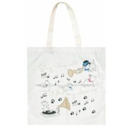 エコマーク付コットンバッグ ディズニー マリー 音楽 [38×38cm]