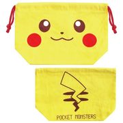 PMKN347 [ポケットモンスター マチ付巾着 ピカチュウフェイス]