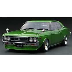 純正売イグニッションモデル 1/18 Nissan Laurel 2000SGX (C130) Green 乗用車