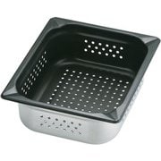 ノンスティック穴明ホテルパン 12100PFS1/2×100 AHT7816
