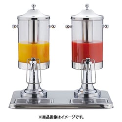 ジュースディスペンサー 4L S10502(2連タイプ) FZY6101
