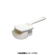短柄ハンドブラシ 白 61240001 JBLP201