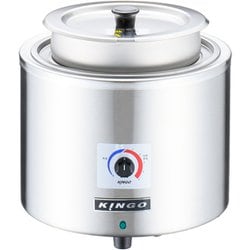 湯煎式電気スープジャー 7L D9001 DSC2701