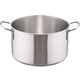 インダクション18-8半寸胴鍋 (蓋無)32cm AHVA305
