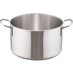 インダクション18-8半寸胴鍋 (蓋無)32cm AHVA305