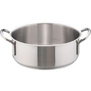 インダクション 18-8外輪鍋 (蓋無)24cm ASTH904