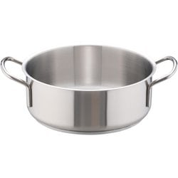 インダクション 18-8外輪鍋 (蓋無)28cm ASTH905