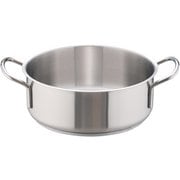 インダクション 18-8外輪鍋 (蓋無)28cm ASTH905