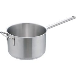 インダクション18-8片手深型鍋 (蓋無)28cm AKTD105