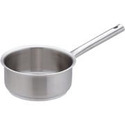 インダクション18-8片手浅型鍋 (蓋無)16cm AKTD301