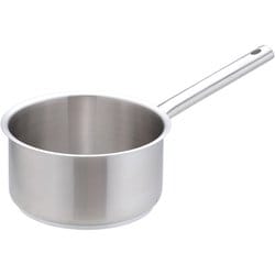 インダクション18-8片手浅型鍋 (蓋無)20cm AKTD303