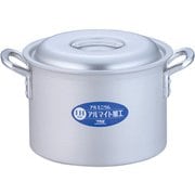 IHアルミ 半寸胴鍋(目盛付) 24cm AHVF501