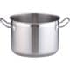 PRO(プロ)半寸胴鍋(蓋無) 22cm AHV6422
