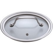 IHセレクト 2層クラッド鍋用 ガラス蓋 18cm ANB3902