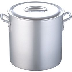 寸胴鍋 アルミニウム(アルマイト加工) (目盛付) 33cm AZV6333