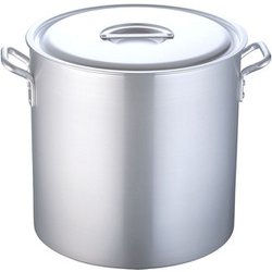 寸胴鍋 アルミニウム(アルマイト加工) (目盛付) 39cm AZV6339