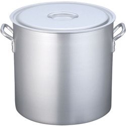 寸胴鍋 アルミニウム(アルマイト加工) (目盛付) 45cm AZV6345