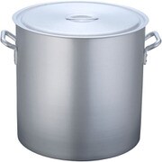 寸胴鍋 アルミニウム(アルマイト加工) (目盛付) 54cm AZV6354