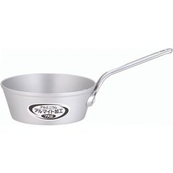 テーパー鍋アルミニウム(アルマイト加工) 21cm ATC3321