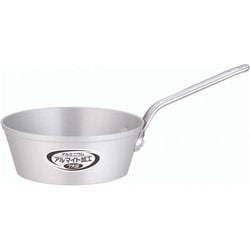 テーパー鍋アルミニウム(アルマイト加工) 24cm ATC3324