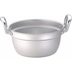 アルミ円付鍋(アルマイト加工) 24cm AEV1701
