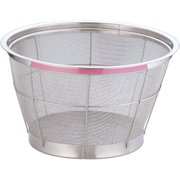AZL4805 [NEWマンモス カラー 深型ざる 30cm ピンク]