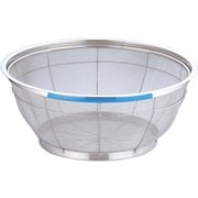 AZL4746 [NEWマンモス カラー 浅型ざる 46cm ブルー]