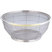 AZL4751 [NEWマンモス カラー 浅型ざる 50cm イエロー]