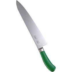 PRO 抗菌カラー 牛刀 30cm グリーン ATK4329