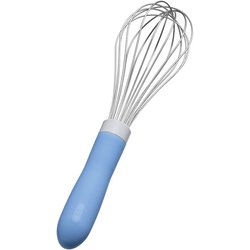 抗菌カラーハンドル泡立 25cm ブルー BAW3202