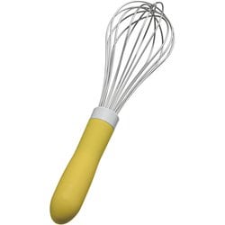 抗菌カラーハンドル泡立 25cm イエロー BAW3204