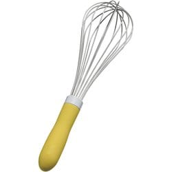 抗菌カラーハンドル泡立 30cm イエロー BAW3208