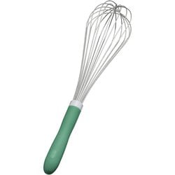 抗菌カラーハンドル泡立 50cm グリーン BAW3223
