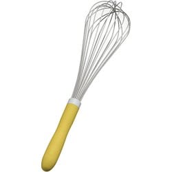 抗菌カラーハンドル泡立 50cm イエロー BAW3224