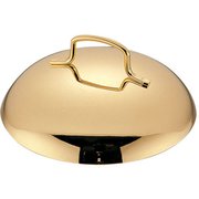 PPTC302 [18-8プチ中華鍋用蓋 金メッキ付 9cm用]