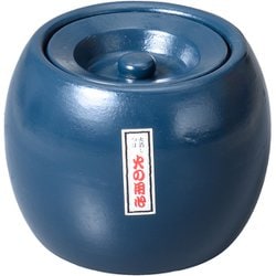 陶器 火消し壺丸 中 QHK03002
