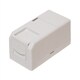 LAN用ローゼット CAT.5E ホワイト CAT-R5E/WH