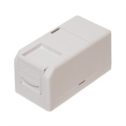 LAN用ローゼット CAT.5E ホワイト CAT-R5E/WH