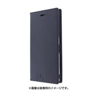 GRAMAS Full Leather Case [Xperia XZ(Z5)対応 本革手帳型ケース ネイビー]
